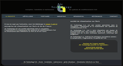 Desktop Screenshot of airtechnology.fr